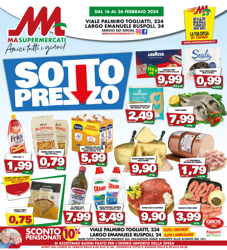 Le nostre promozioni - MA Supermercati